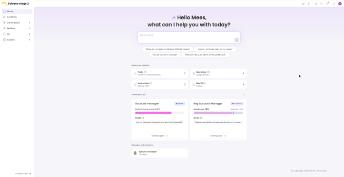 Homepage Engels