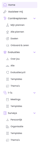 Menu Links Nederlands